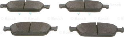 BOSCH 0 986 495 388 - Stabdžių trinkelių rinkinys, diskinis stabdys fastparts.lt